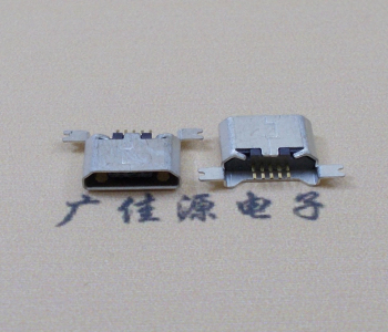 江苏MK USB B Type 沉板0.9母座后两脚SMT口不卷边