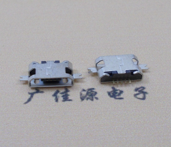 江苏MICRO USB B型口 两脚SMT沉板0.7/1.0/1.6直边
