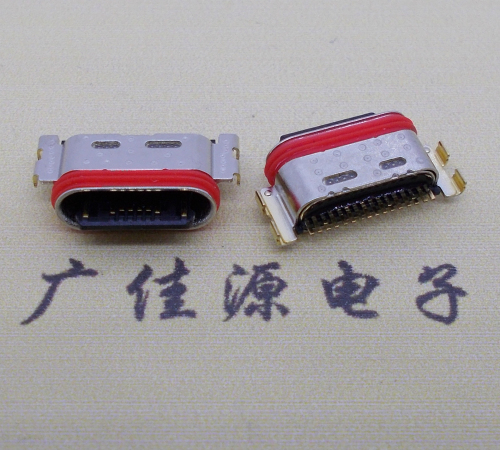 江苏防水沉板usb type-c16p母座连接器